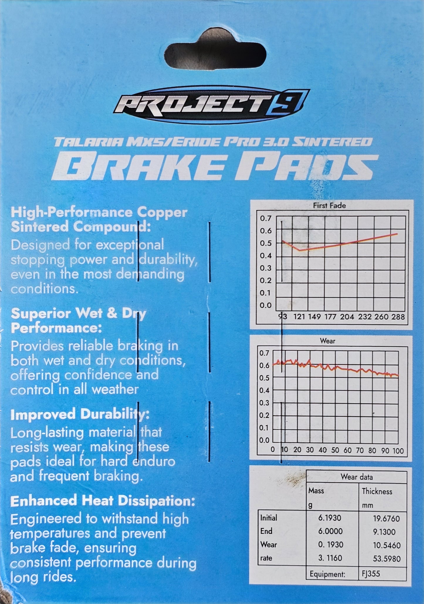 Plaquettes de Frein Haute Performance / E-Ride Pro SR/SS 3.0 & Talaria MX5