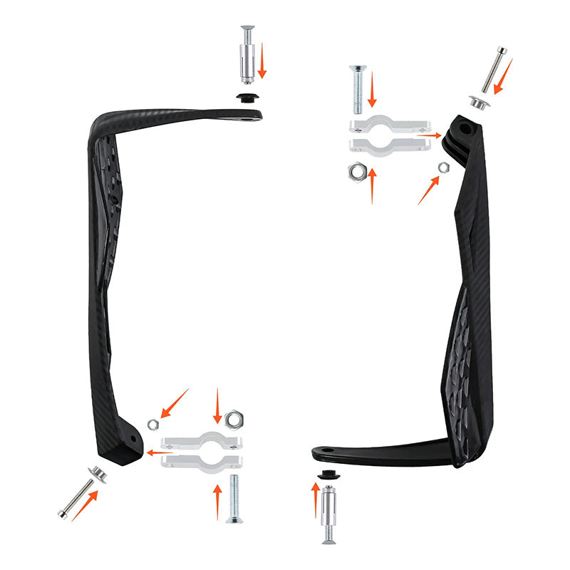 Protège-Mains Universels / E-Moto