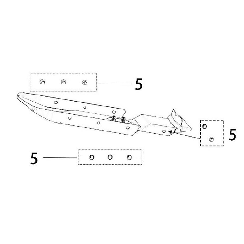 Rivet de Fixation Selle Plastique / SUR-RON Light Bee