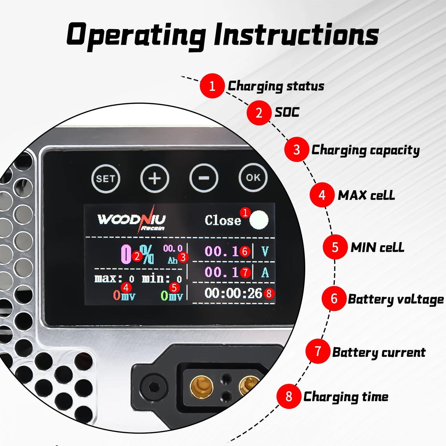 Chargeur Intelligent Réglable 20A / Sur-Ron Ultra Bee