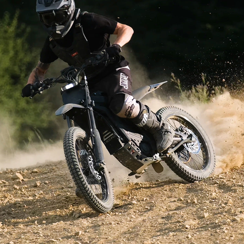 Pneu Trial ERide Pro 18" (3.00-18) Homologué Route / Pneu + Chambre + Fond de Jante