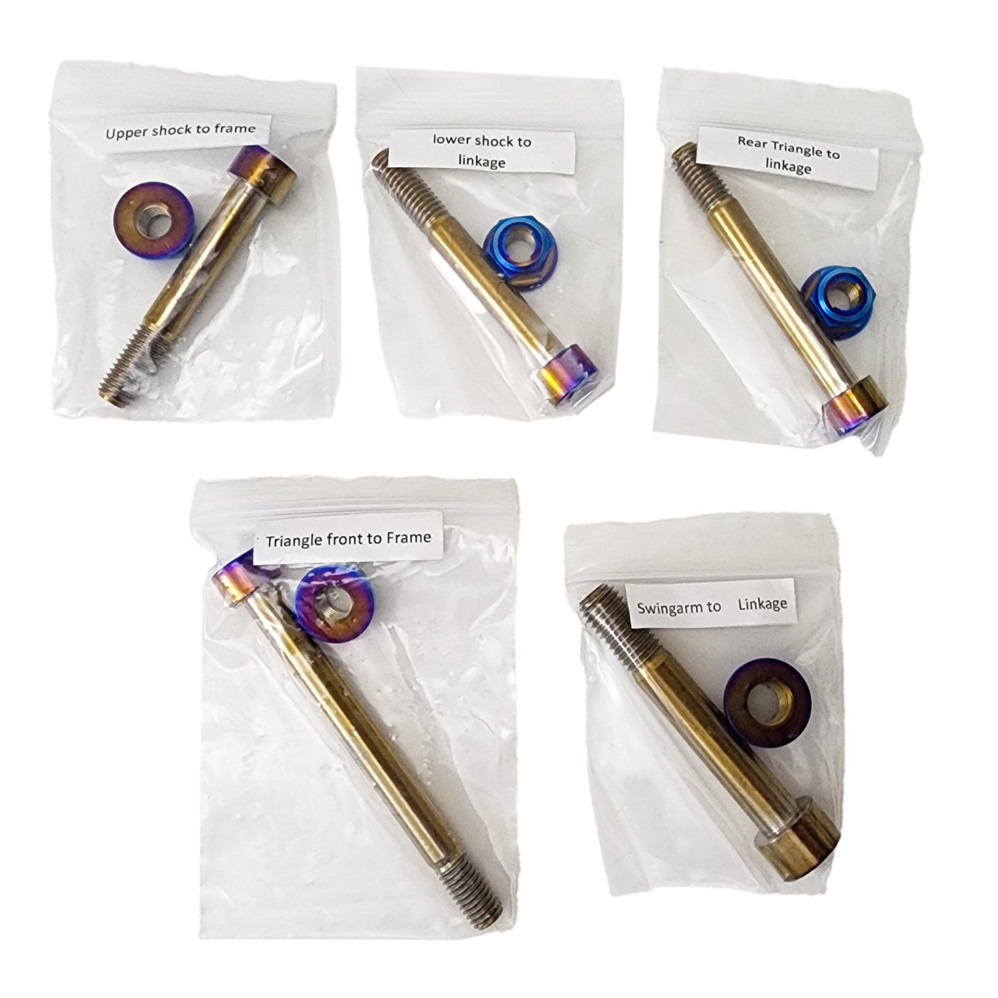Titanium Warp 9 / SUR-RON Light Bee Aufhängungs-Hardware-Kit