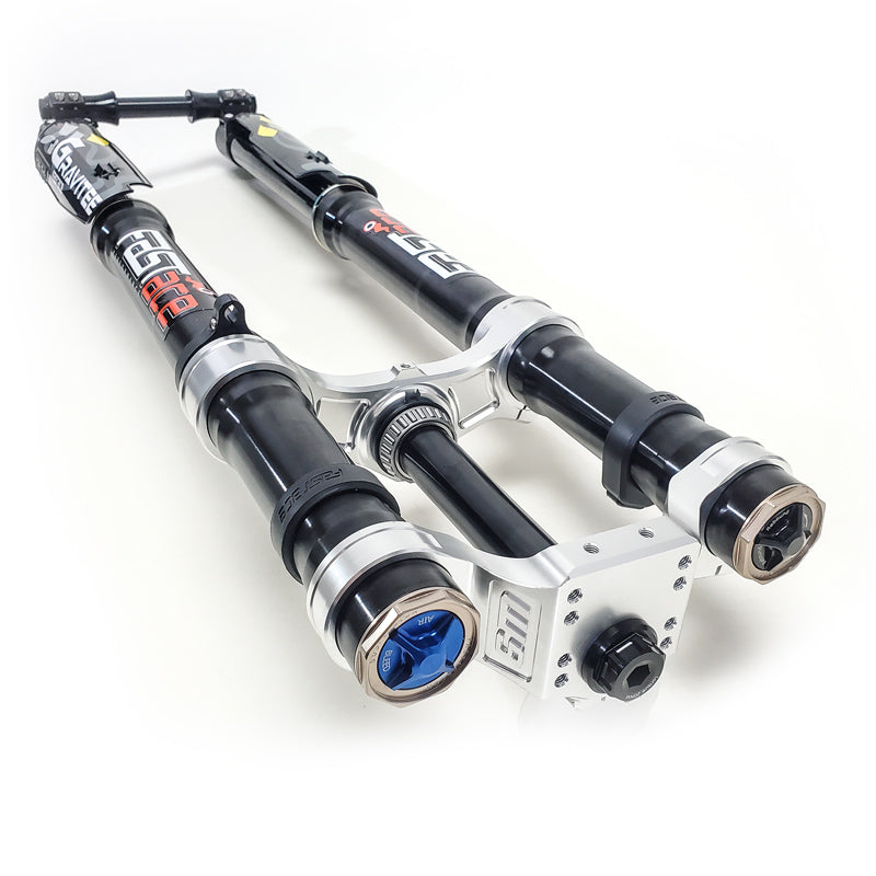 Kit Complet Fourche FastAce Gravitee Préparée Warp 9 & Tés Drop Crown / E-Moto