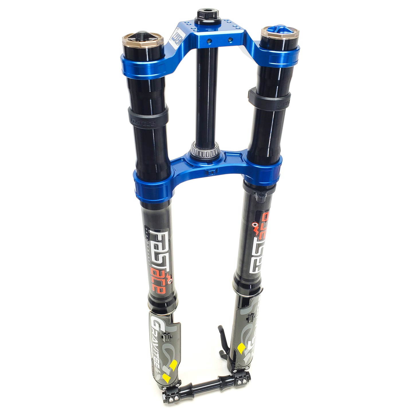 Kit Complet Fourche FastAce Gravitee Préparée Warp 9 & Tés Drop Crown / E-Moto