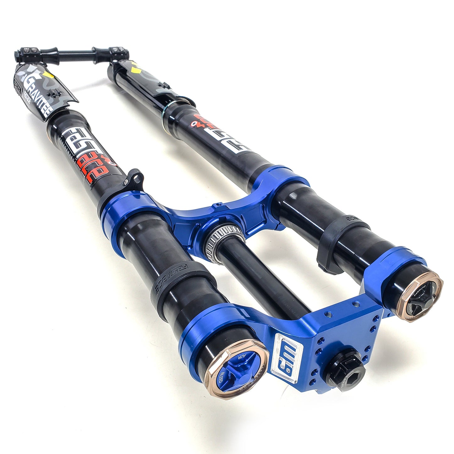 Kit Complet Fourche FastAce Gravitee Préparée Warp 9 & Tés Drop Crown / E-Moto
