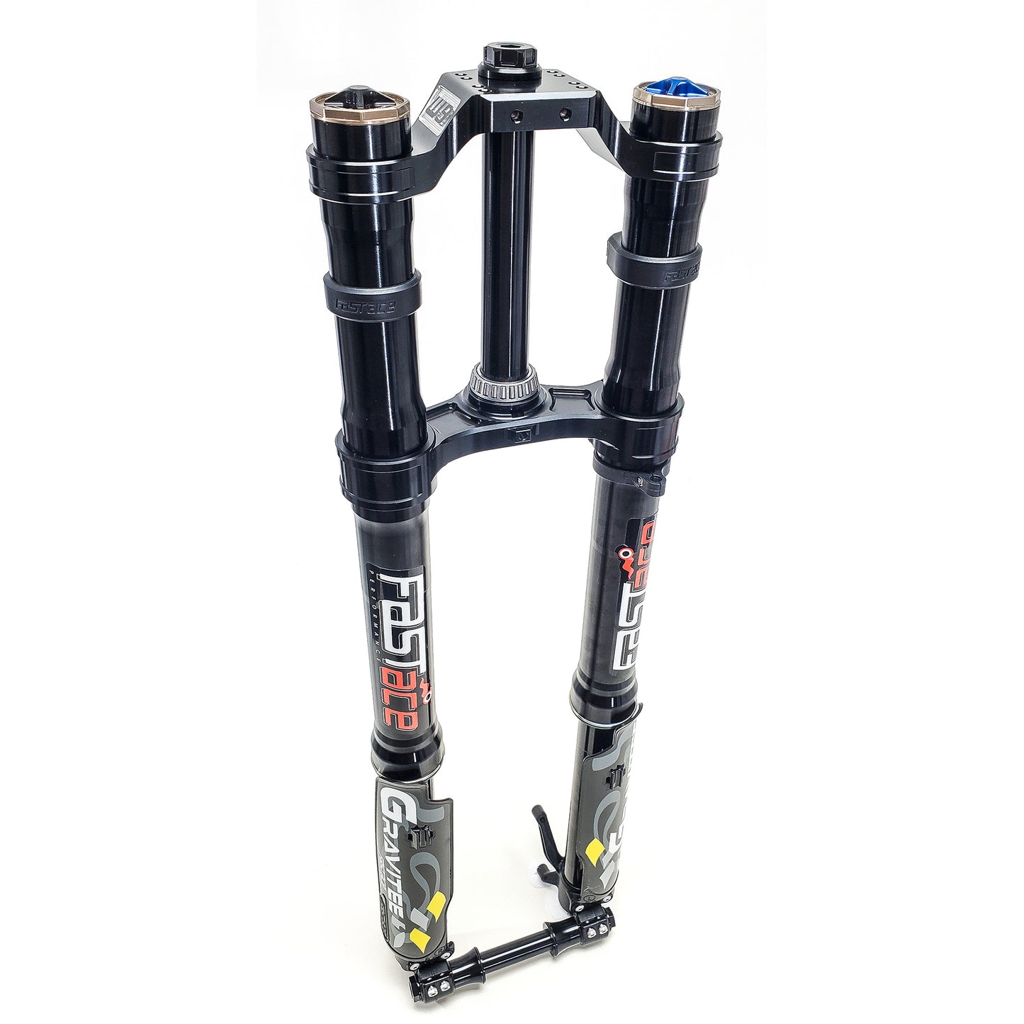 Kit Complet Fourche FastAce Gravitee Préparée Warp 9 & Tés Drop Crown / E-Moto