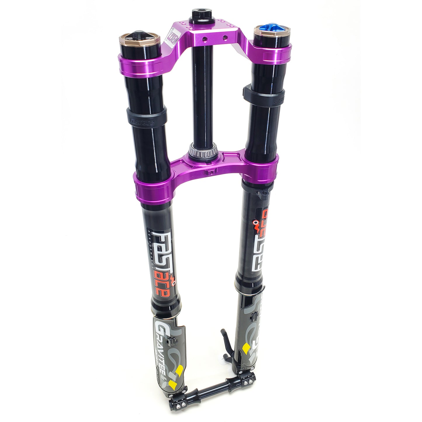 Kit Complet Fourche FastAce Gravitee Préparée Warp 9 & Tés Drop Crown / E-Moto