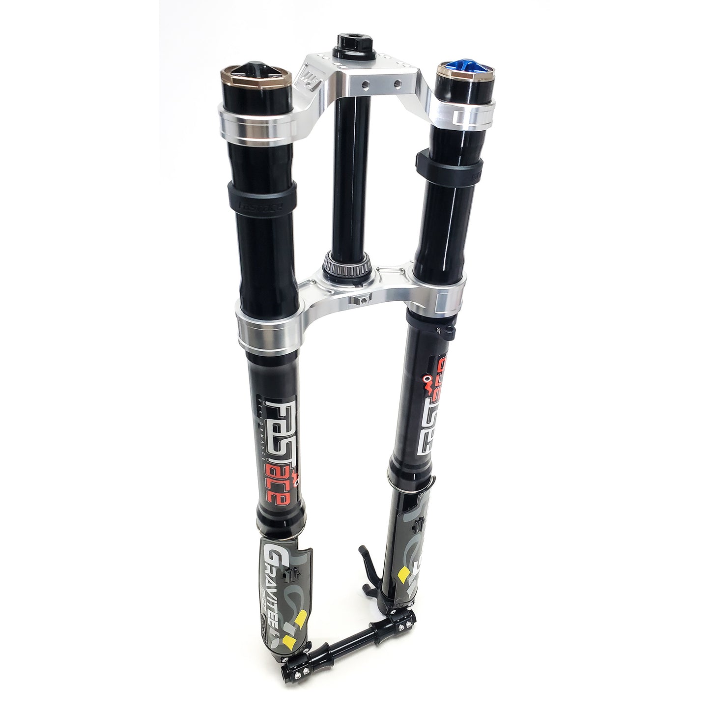 Kit Complet Fourche FastAce Gravitee Préparée Warp 9 & Tés Drop Crown / E-Moto