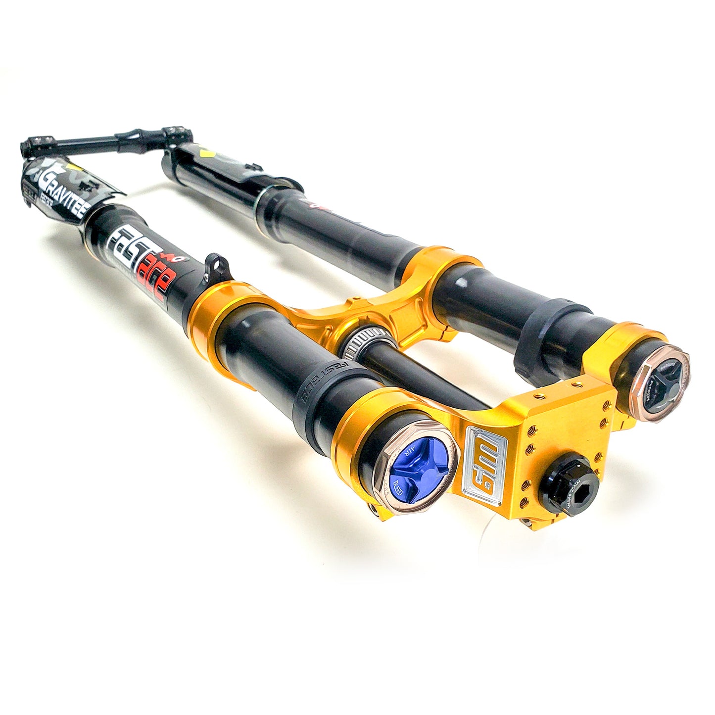 Kit Complet Fourche FastAce Gravitee Préparée Warp 9 & Tés Drop Crown / E-Moto