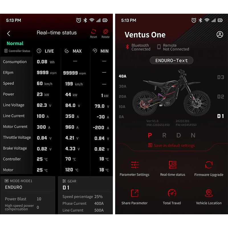 Contrôleur VTB V9600 (44kW) / E-Moto