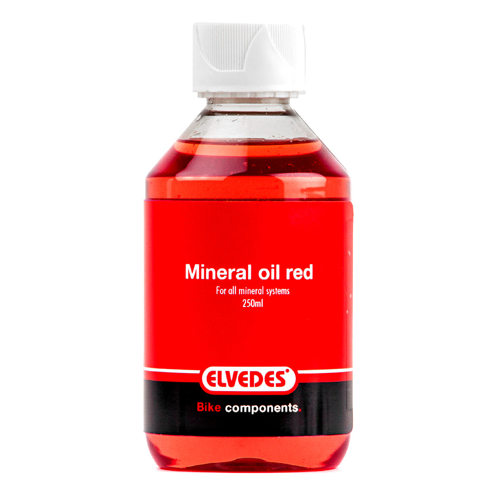 Liquide de frein minéral rouge Elvedes (100 / 250ml)