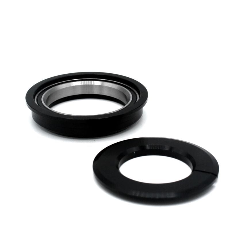 Jeu De Direction Semi-intégré Neco 390415 - 1 1/8", Pour VTT, Vélo De Route, Trekking, En Aluminium Et Acier