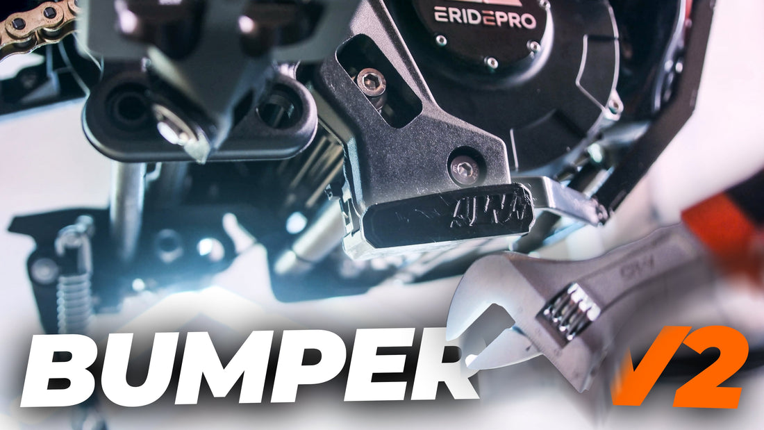 Tuto : Installer les nouveaux Bumpers de Cadre V2 sur E-Ride Pro
