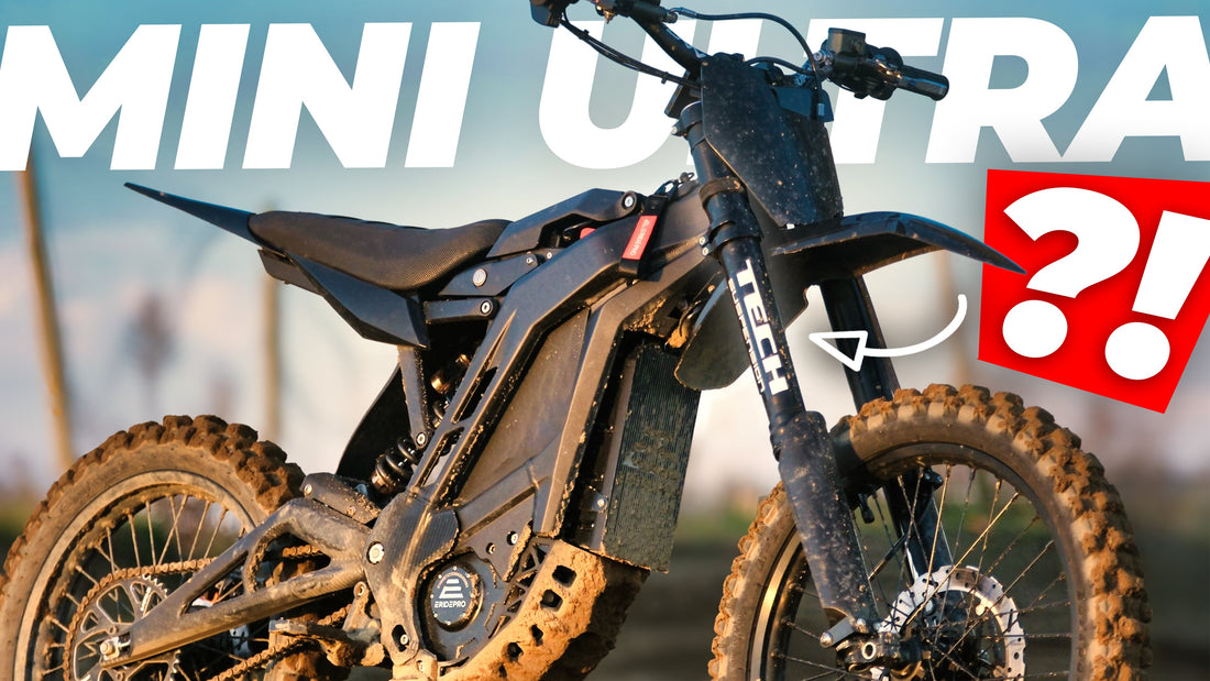 On a créé la "Mini Ultra Bee" : Test de la Fourche Tech E39 sur E-Ride Pro