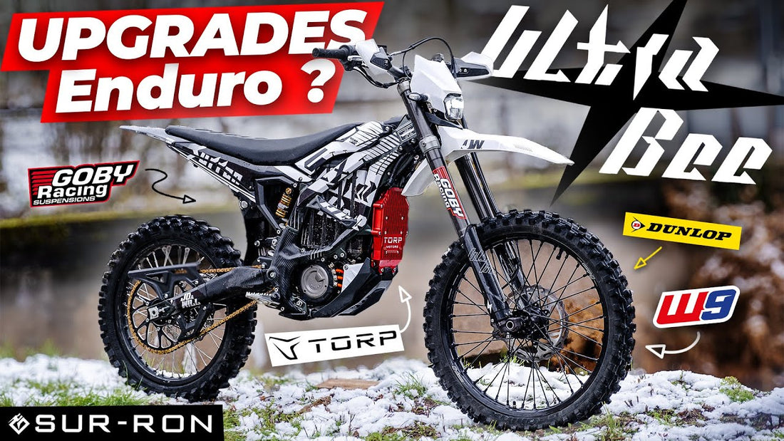 SUR-RON Ultra Bee : Enduro dans la Neige - Test et Modifications Indispensables