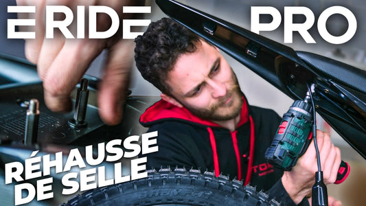 Tuto : Installer une réhausse de selle sur E-Ride Pro (Fini la position "crapaud" !)