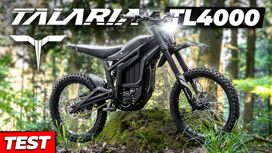 Test de la moto tout-terrain électrique Talaria Sting TL4000