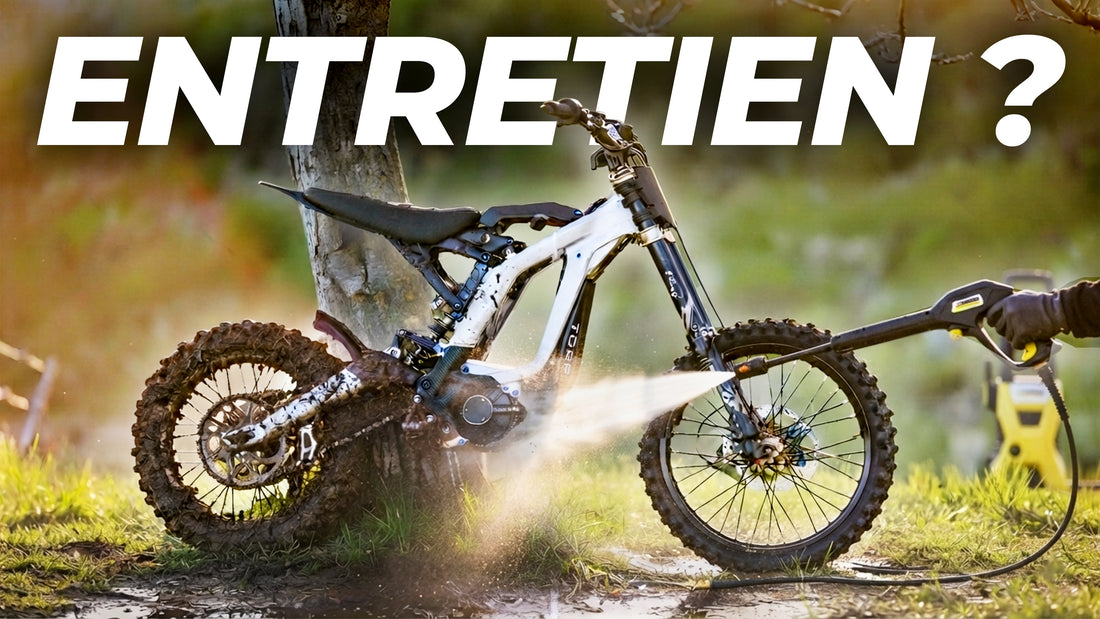 Tuto : Comment bien laver et entretenir sa Moto Électrique ? (Sur-Ron, E-Ride)