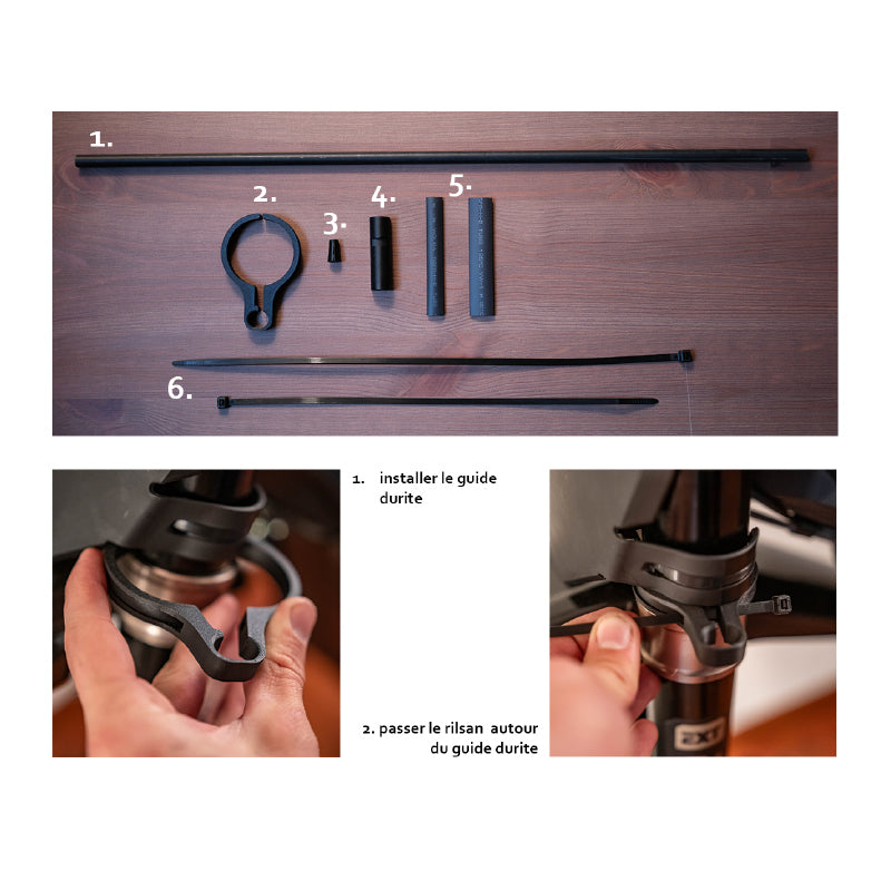 Kit Guide Durite de Frein Avant / E-MOTO