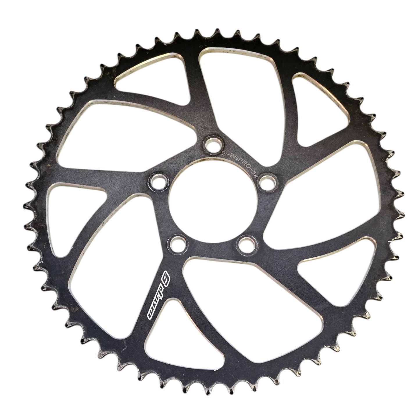 Couronne Aluminium 54 Dents Occasion WARP 9 / E-Moto