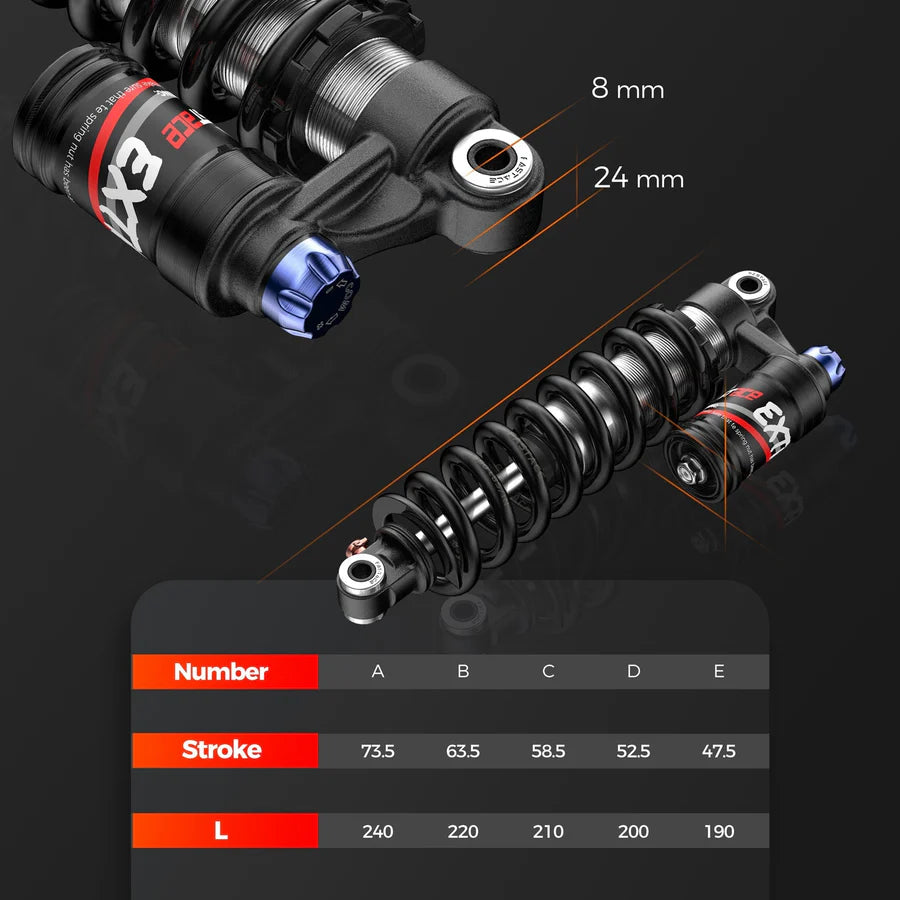 Fastace BDA53RC / SUR-RON Light Bee and TALARIA Sting shock absorber