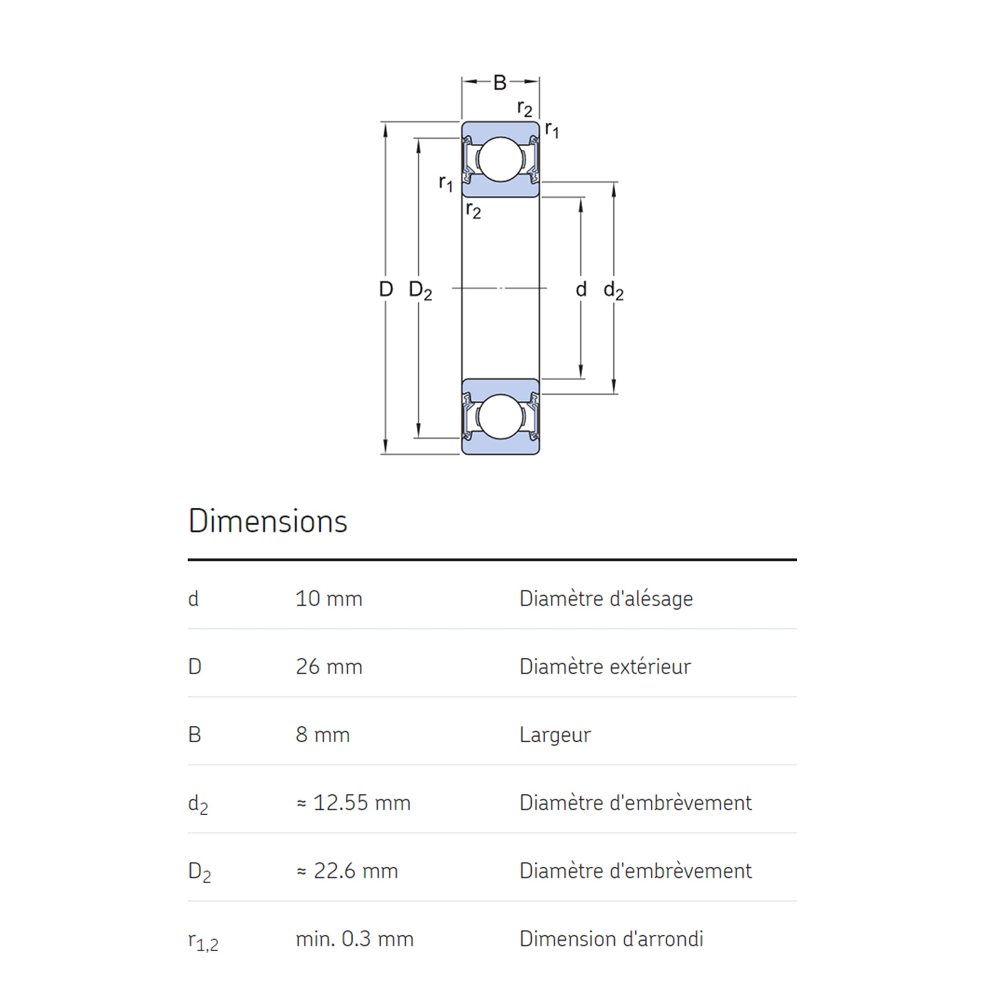 Roulement à Billes Pour Moulinet Zebco Cardinal 3 - Pièce N Roulement à Billes Pour Moulinet Zebco Cardinal 3 - Pièce N