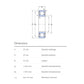 SKF / E-Moto Rear Wheel Bearing