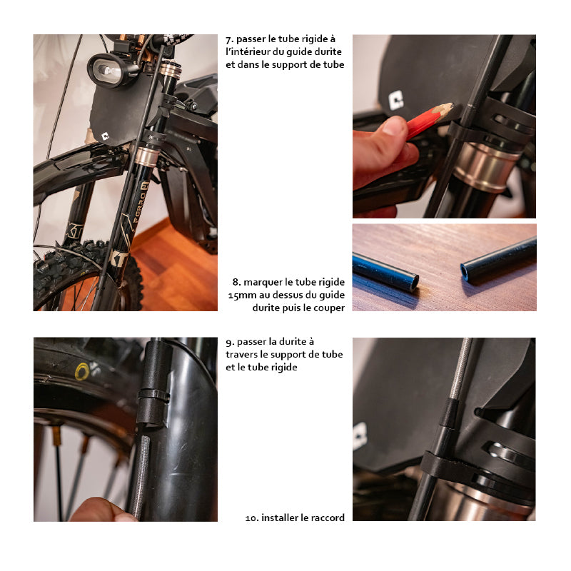 Kit Guide Durite de Frein Avant / E-MOTO