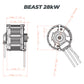 Moteur Haute Performance VTB (Beast 28kW ou Ryuga 52kW) / SUR-RON Light Bee, ERide Pro & Plus