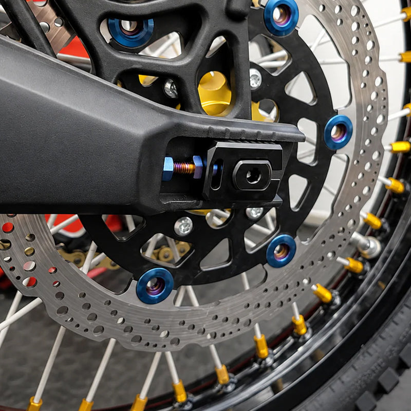 Kit Axe de Roue Arrière & Tendeurs Warp 9 (12mm) / E-Ride Pro SR & SS 3.0