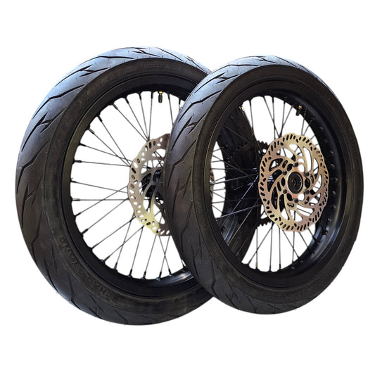Kit Roues Supermotard 17" d'Origine (OEM) Complet / E-Ride Pro SR & SS 3.0