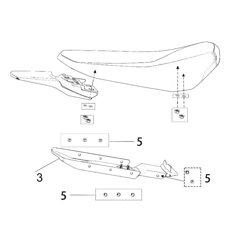 Protection de Dessous de Selle / SUR-RON Light Bee