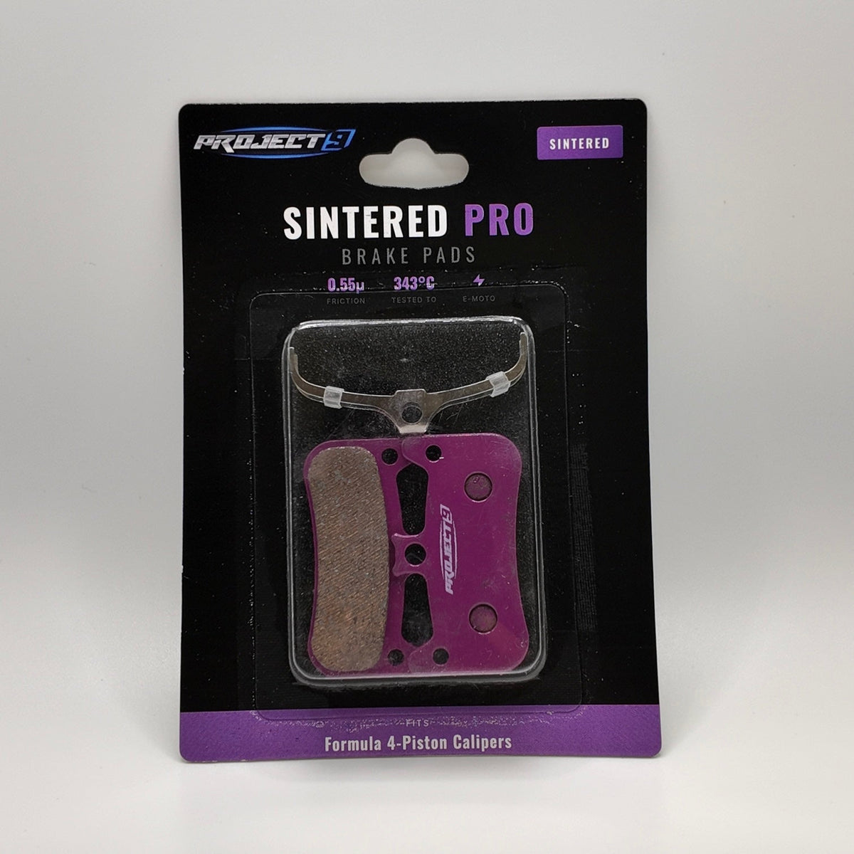 Plaquettes Project 9 Sintered pour étriers Formula 4 pistons
