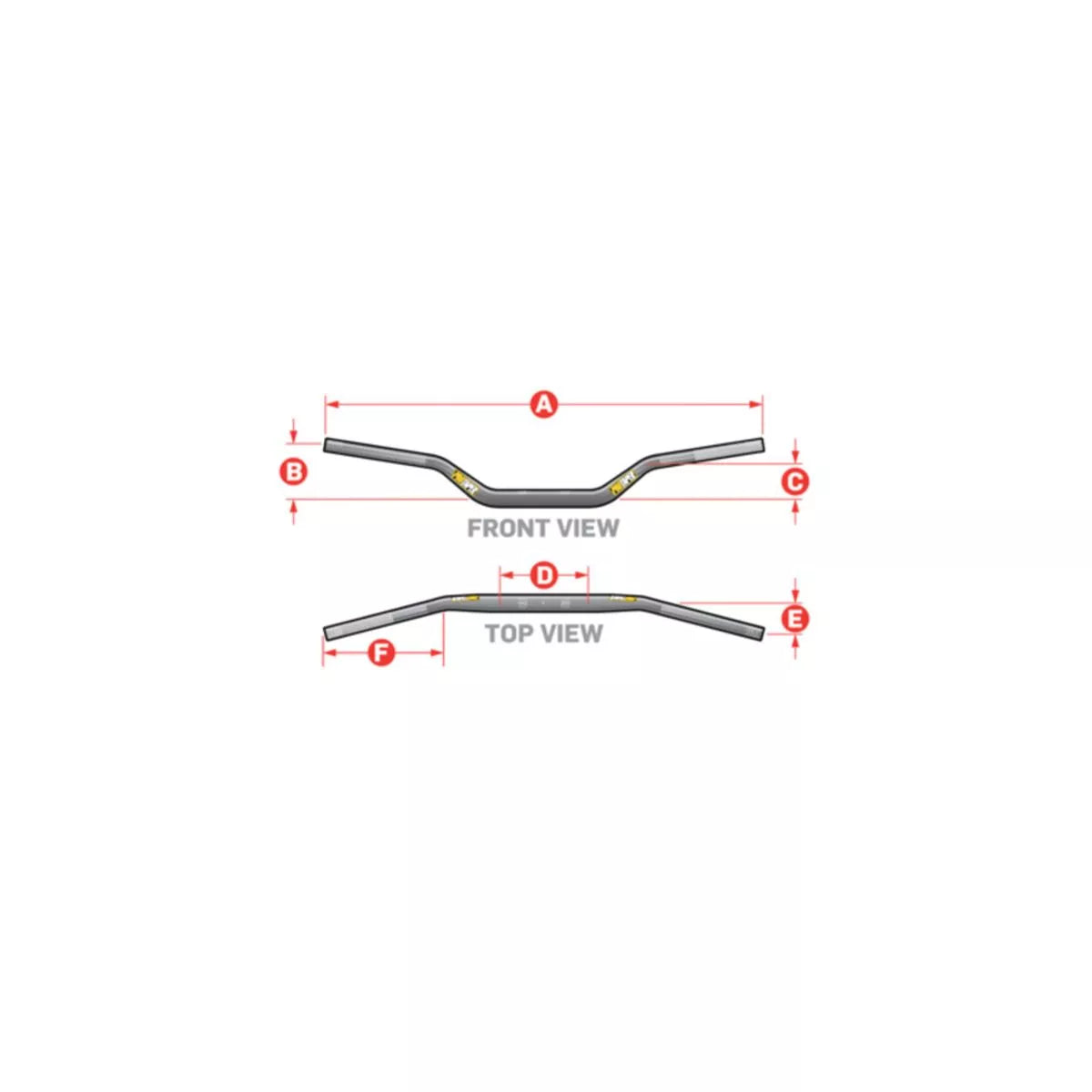 Guidon ProTaper Contour 1-1/8" (28.6mm) – Ultra Bee / Komodo / Stark Varg